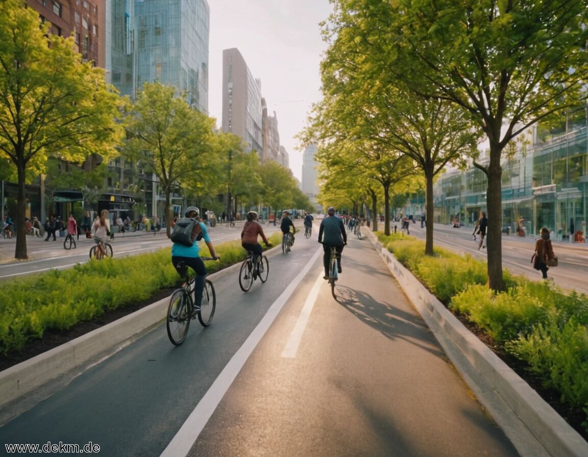 Urbanes Design für lebenswerte Städte   - Was ist nachhaltige Mobilität?